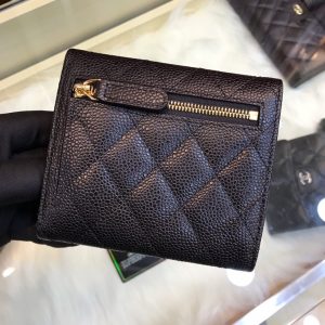 CHANEL classic series CF short tri-fold wallet 10