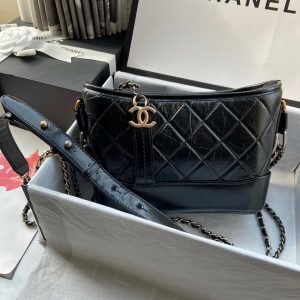 Chanel Gabrielle Archives bag black Medium 9