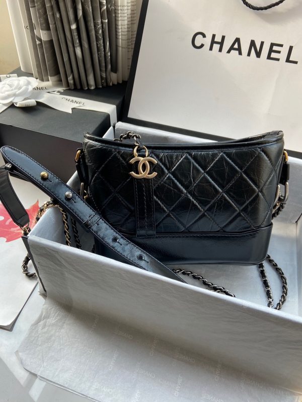 Chanel Gabrielle Archives bag black Medium 4