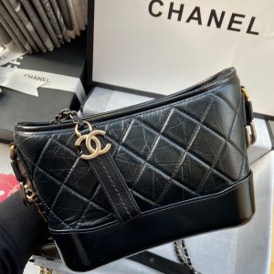 Chanel Gabrielle Archives bag black Medium 10