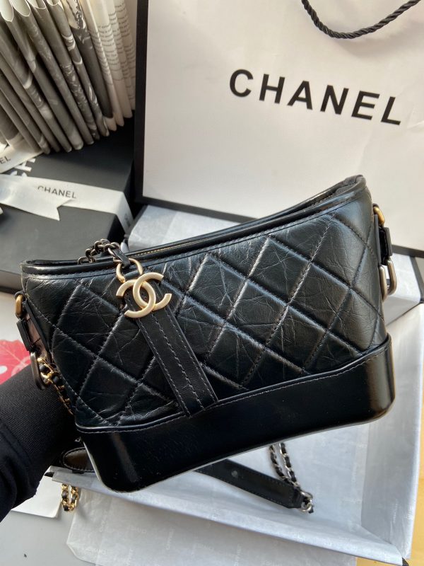 Chanel Gabrielle Archives bag black Medium 5