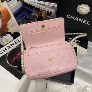 Chanel Pearl Chain Wallet AS81083 15