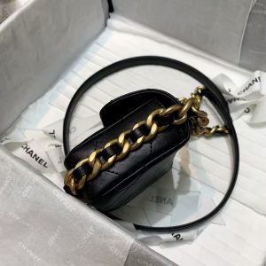 Chanel✔️Chain flap coin purse AS3276 black 12