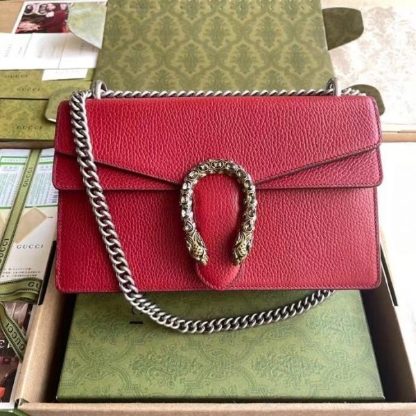 Gucci dionysus leather red 400249 3