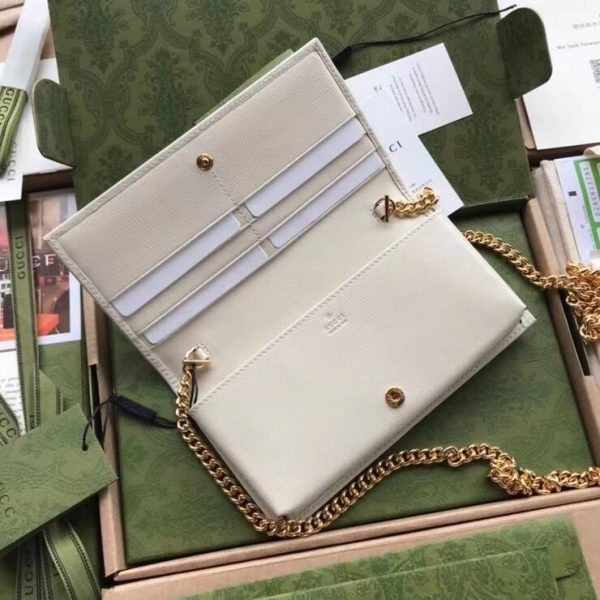 Gucci horsebit 1955 white 621892 5