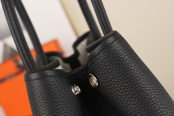 Hermes Garden Party 30 black noir Bag 3