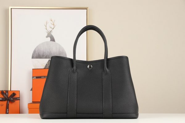 Hermes Garden Party 30 black noir Bag 1