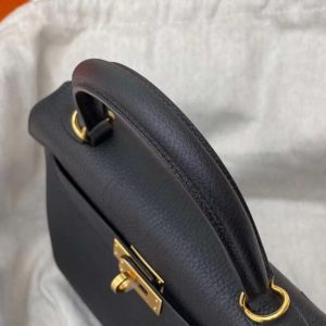 Hermes Kelly 25/28/32 black Bag 15