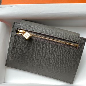 Hermes Kelly Pocket Epsom gray Bag 11