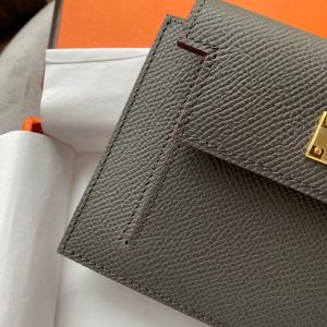 Hermes Kelly Pocket Epsom gray Bag 13