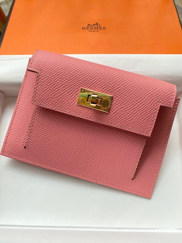 Hermes Kelly Pocket Epsom light coral Bag 1