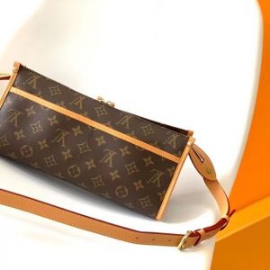 LOUIS VUITTON POPINCOURT LONG M40008 BROWN MONOGRAM SHOULDER BAG 11387 15