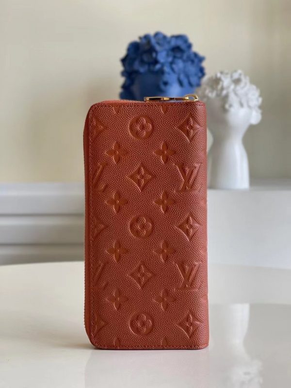 Louis Vuitton Monogram Leather Logo Long Wallets M80548 4