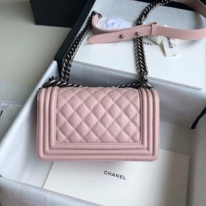 chanel Leboy hanbag pink 9