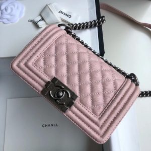 chanel Leboy hanbag pink 10