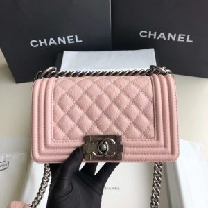 chanel Leboy hanbag pink 11