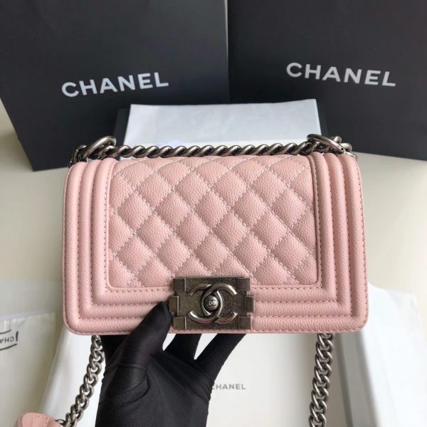 chanel Leboy hanbag pink 6