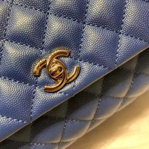 chanel coco handle pearl blue 92993 10