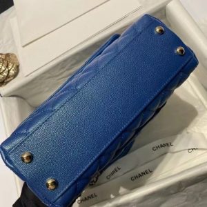 chanel coco handle pearl blue 92993 12