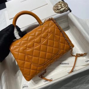 chanel coco handle pumpkin 980-92993 12