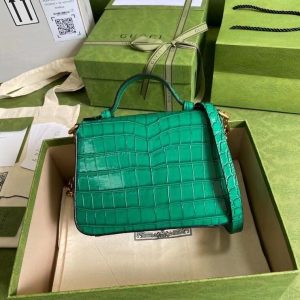 gucci GG marmont crocodile mini 547260 8