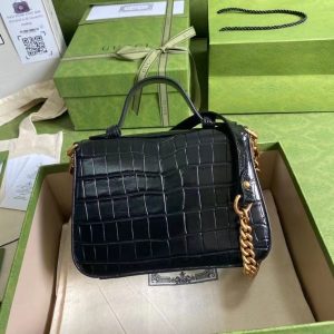 gucci GG marmont crocodile mini 547260 8