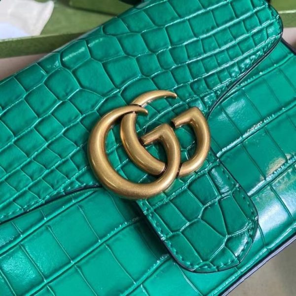 gucci GG marmont crocodile mini 547260 6