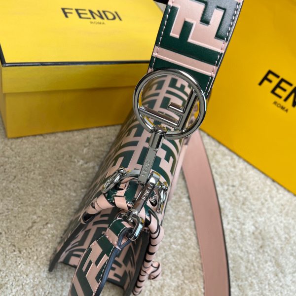 FENDI KAN I F leather bag 5