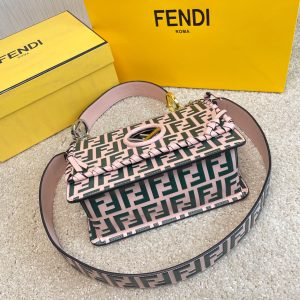 FENDI KAN I F leather bag 14