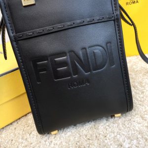 FENDI Mini Sunshine Shopper Bag leather mini-bag 19