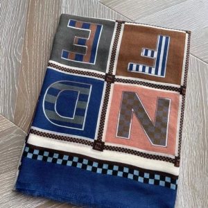 FENDI WYSIWYG CASHMERRE SCARF 13