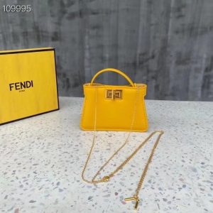 FENDI mini peekaboo crossbody small bag 12