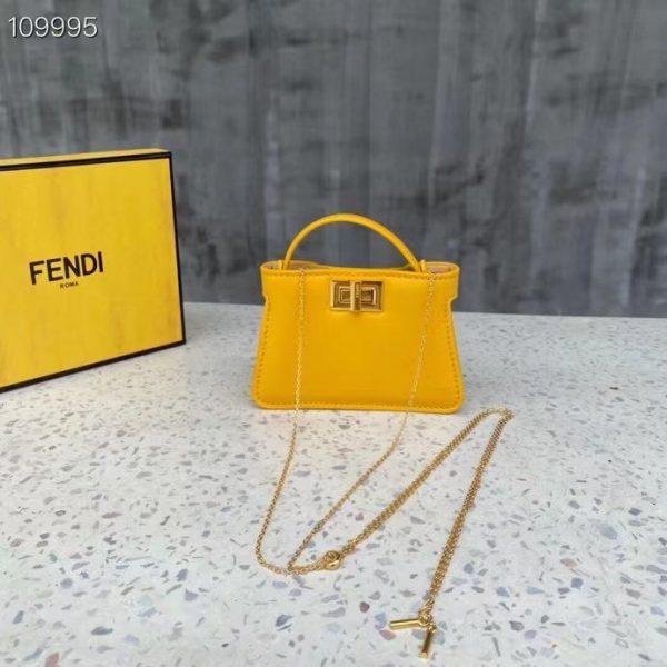 FENDI mini peekaboo crossbody small bag 6