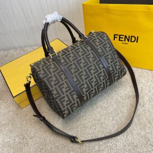 FENDI old flower fabric pillow bag 11