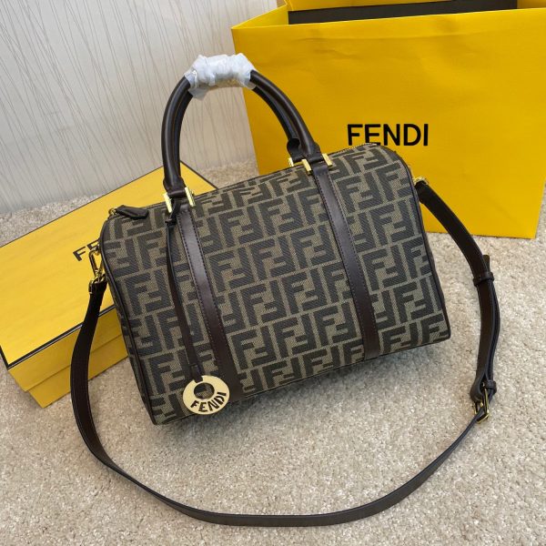 FENDI old flower fabric pillow bag 1