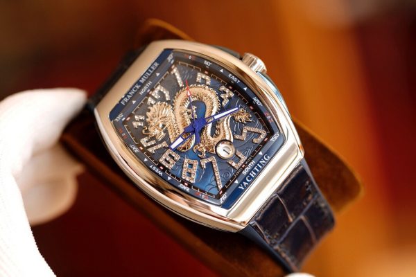 Franck Muller FM Vanguard Yachting V45 blue silver Watch 7