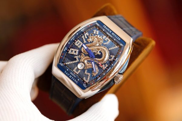 Franck Muller FM Vanguard Yachting V45 blue silver Watch 9