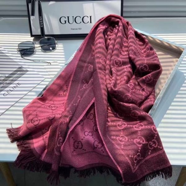 GUCCI GG wool scarf 1