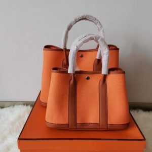 Hermes Garden Party size 36 orange Bag 16