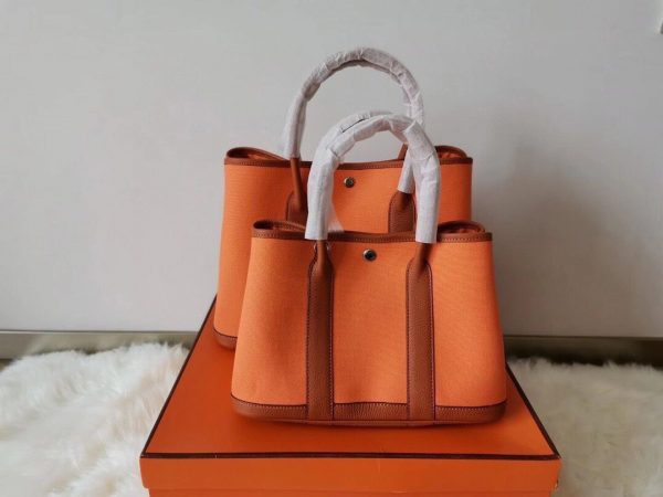 Hermes Garden Party size 36 orange Bag 8