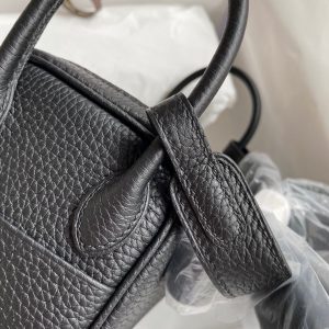 Hermes Mini Lindy 19 black Bag 16