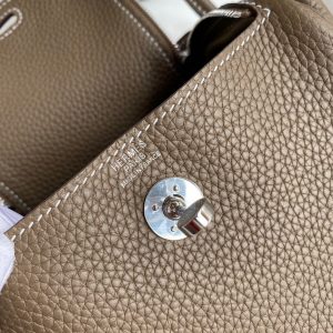 Hermes Mini Lindy 19 elephant gray Bag 19