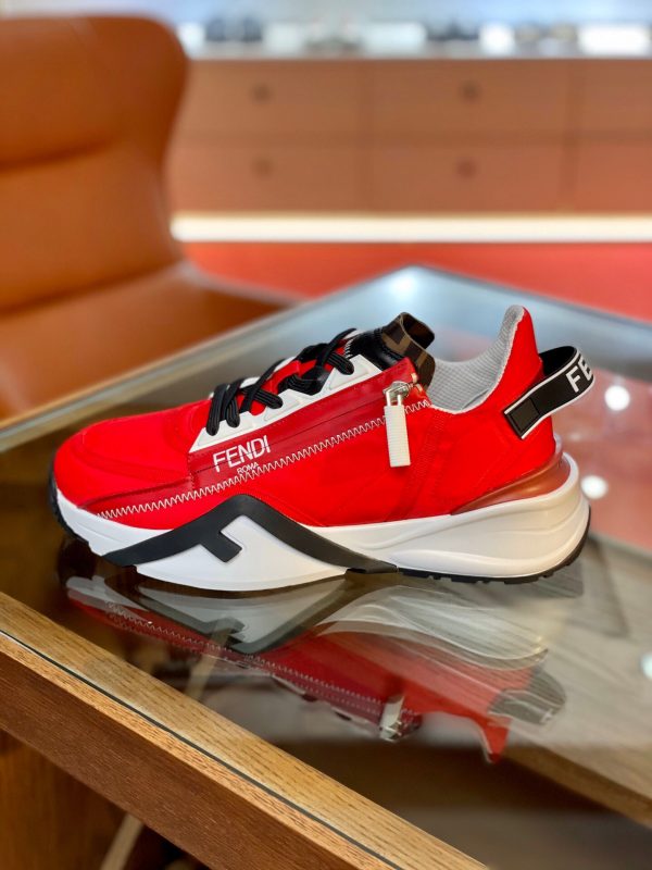 Shoes FENDI 2021 Flow LYCRA® red black 1