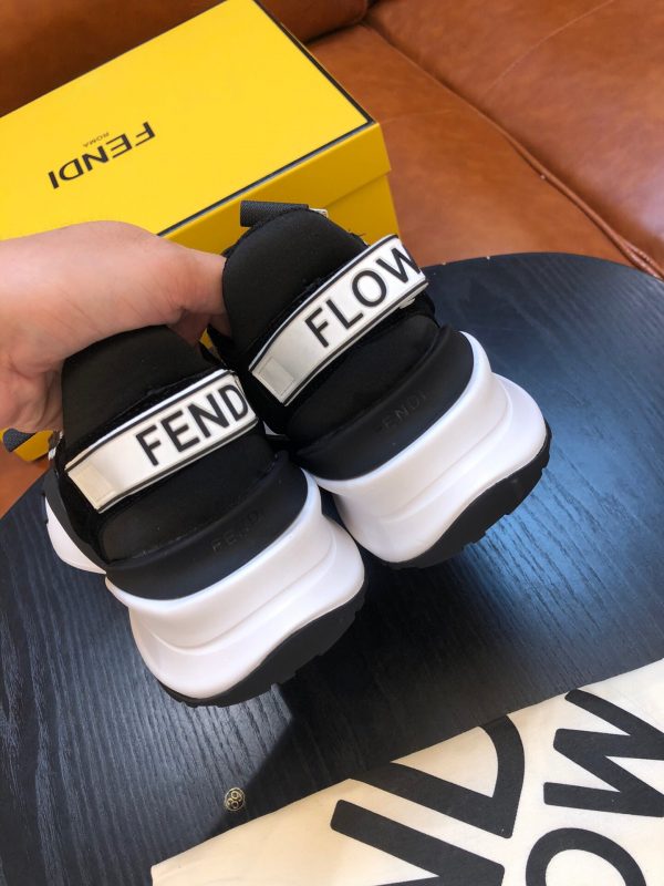 Shoes FENDI Flow black brown 2