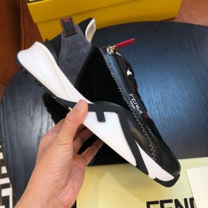 Shoes FENDI Flow full black red 18