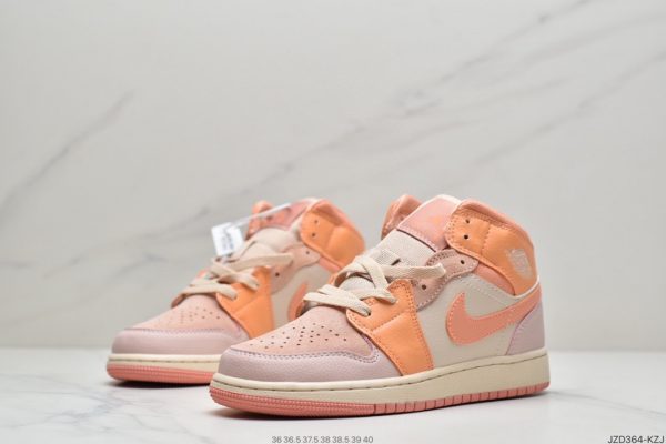 Air Jordan 1 Mid “Apricot Orange” 3