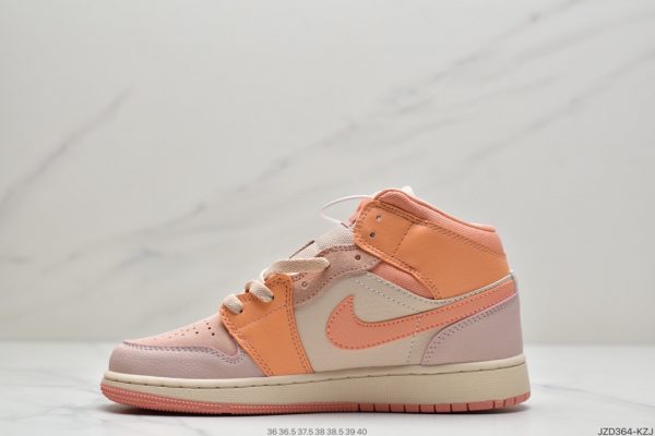 Air Jordan 1 Mid “Apricot Orange” 4