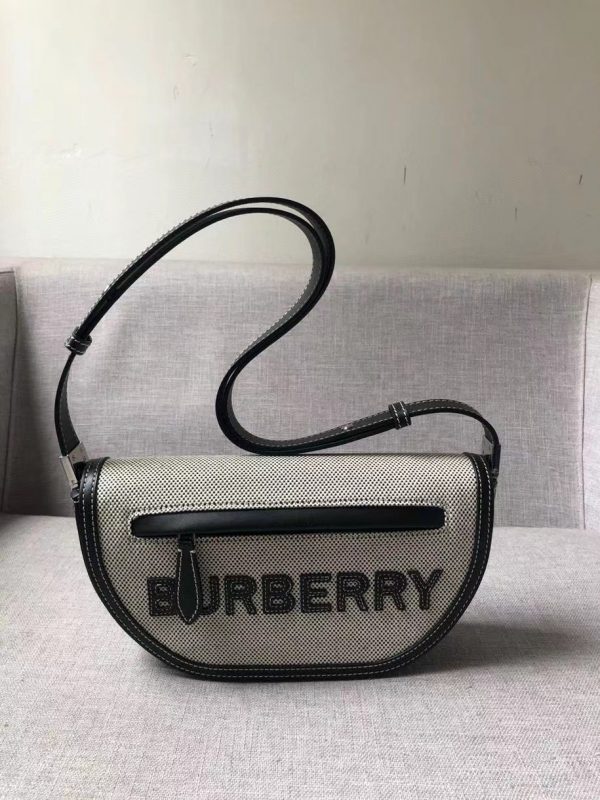 Burberry small Olympia canvas shoulder bag 7071 6