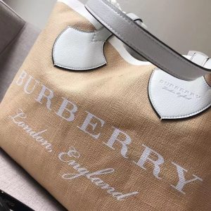 Burberry's new The Giant medium jute bag 5021 unisex 10