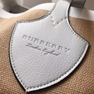Burberry's new The Giant medium jute bag 5021 unisex 12
